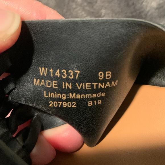 COLE HAAN Grand 360 Women’s Black Braided Thong slide sandal sz 9 - Picture 8 of 8